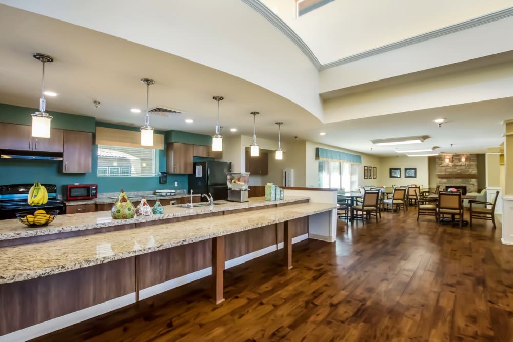 resident dining area